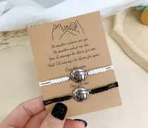 Comprar Set X 2 Pulseras Pelota De Voley Para Mejores Amigos Pareja