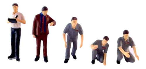 Figuras De Diorama De 5 Piezas, Modelo De Personas Estilo A