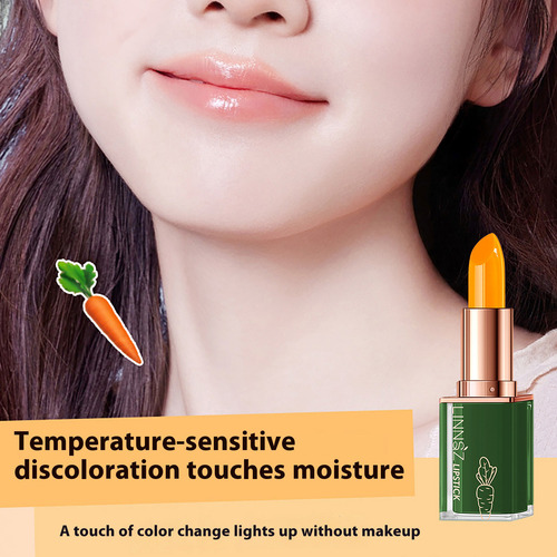 Base Labial Hidratante De Batom Que Muda De Cor Quente