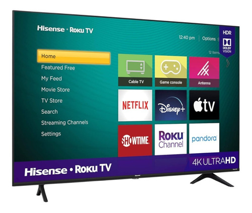 Imagen 2 de 5 de Smart Tv Hisense 55 R6 Series Roku 4k Hdr 55r6090g5