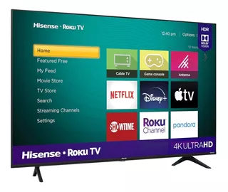 Smart Tv Hisense 55 R6 Series Roku 4k Hdr 55r6090g5