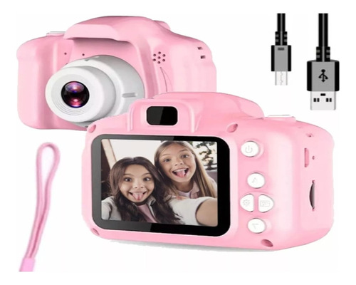 Camara Digital Niños Uso Rudo Hd 1080p Fotos Video Infantil