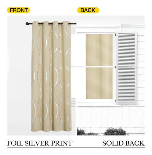 Cortinas Opacas Para Dormitorio Aislamiento Térmico Y Ruido