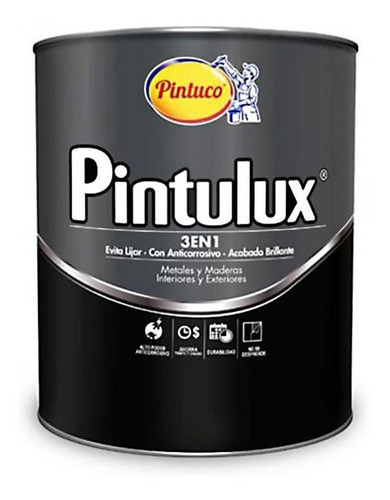 Esmalte Sintético Pintulux 3 En 1 Blanco 11 Galón Pintuco