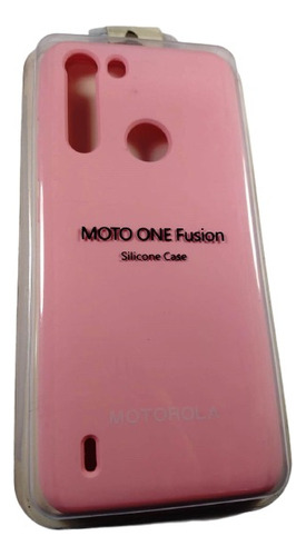 Funda Forro Estuche Siliconcase Para Moto One Fusion