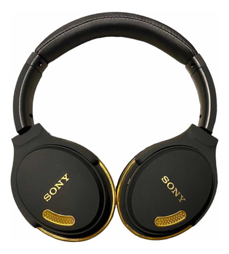 Audífonos inalámbricos Sony MJ-6699 negro con luz  azul LED