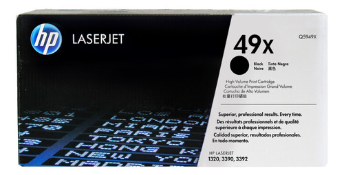 Toner Hp 49x (q5949x) Negro