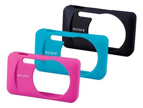 Sony Lcj-wb Funda De Silicona Cybershot Negro