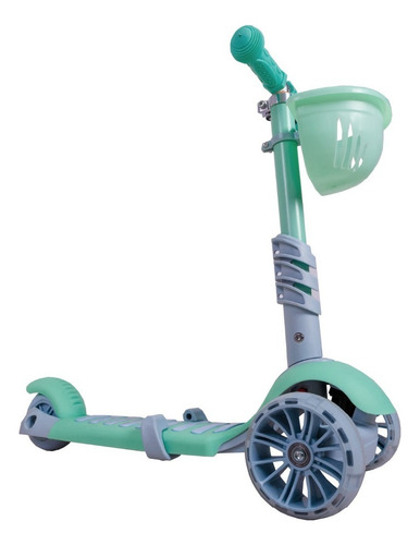 Monopatín Diablo De Pie Only The Best Products Hdl-717 (3en1) Verde Claro