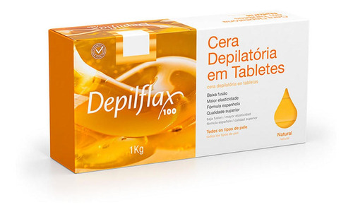 Depilflax Cera Caliente Natural 1 Kg