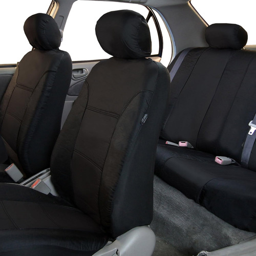 Fundas De Asiento Automotriz De Tres Filas De Color Caqui Cl