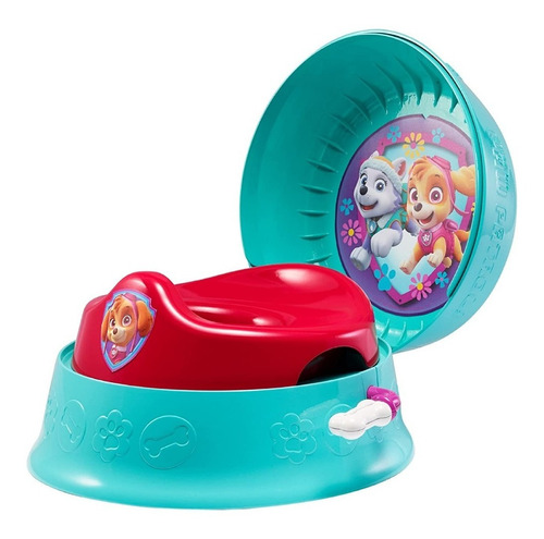 Bacinilla Inodoro Niña Skye Paw Patrol 3-in-1 Sonidos Gratis