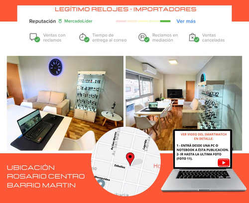 Imagen 10 de 10 de Reloj Inteligente Hombre Gt3 Max Android iPhone Smartwatch