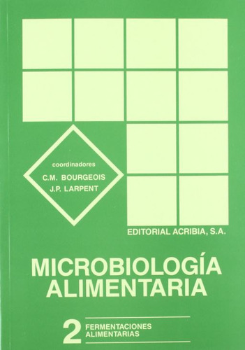 Microbiologia Alimentaria 2: Fermentaciones Alimentarias