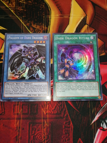 Set Combo Ritual Paladin Dark Yu-gi-oh! Original Konami