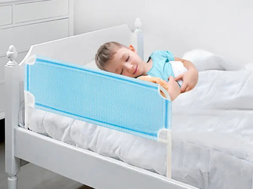 Grade De Proteção Para Cama Normal Ou Box P/ Bebês Crianças