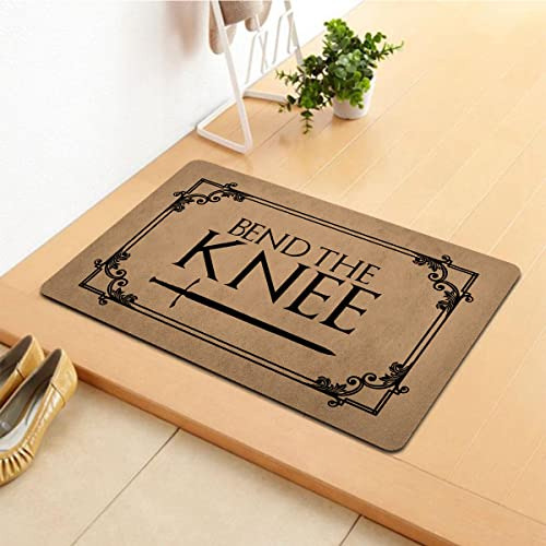 Felpudo Zqh Welcomedoor Mat Bend The Knee Game Of Thrones Do
