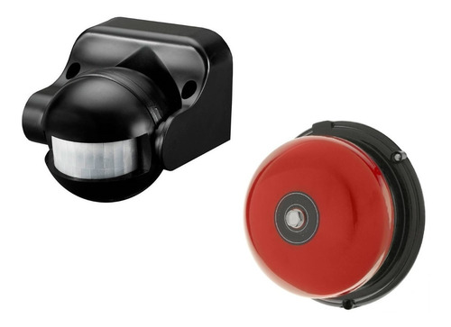 Sensor Detector Movimiento Exterior 180º+campana Todo 220v