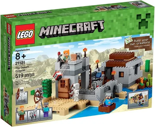 Lego Minecraft 21121 El Puesto De Avanzada Del Desierto