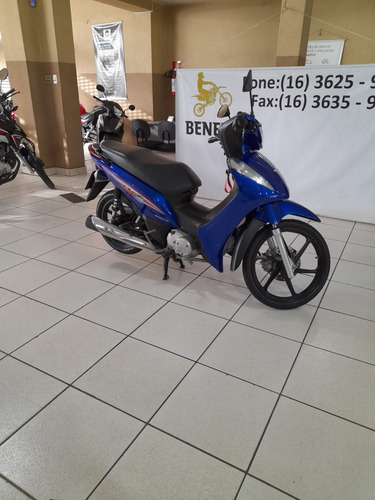 Imagem 4 de 9 de Honda Biz 125 Ex Azul 2017