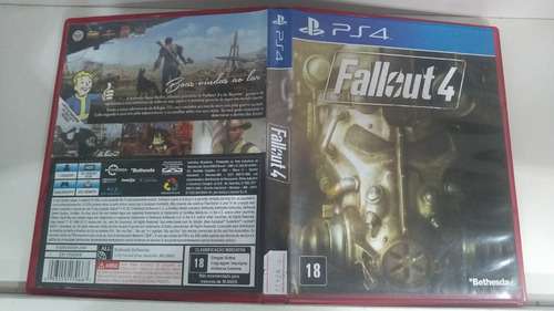 Fallout 4 Ps4 Mídia Física Seminovo