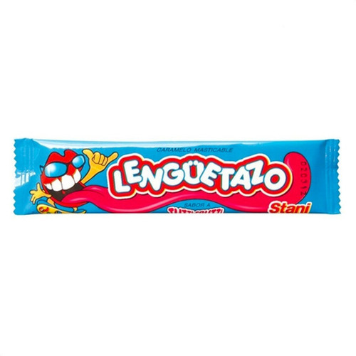 Caramelos Masticables Lenguetazo Tutti-frutti X50 Unidades