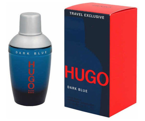 Hugo Dark Blue Travel Exclusive 75 Ml