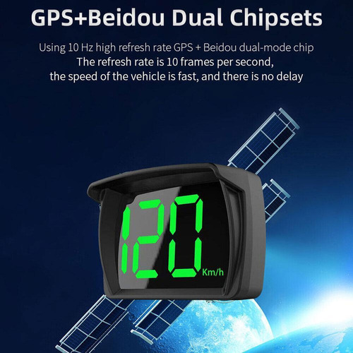, Display De Carro Head Up Digital Car Hud Velocímetro Gps