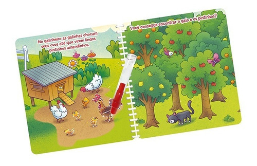 Livro De Colorir Infantil Conhecendo A Fazendinha - Toyster