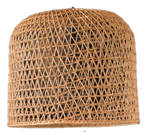 Lámpara De Techo Colgante Rattan Natural Faros - Casa Kos