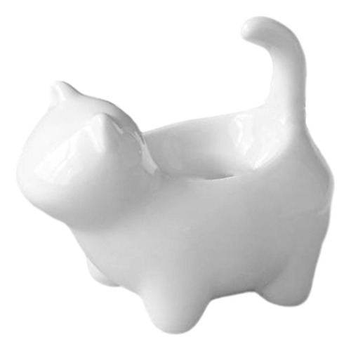 Soporte Para Anillos, Estatua De Gato De Compromiso De