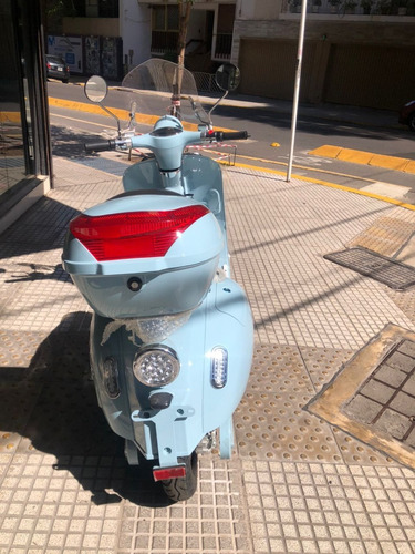 Scooter Vespa Eléctrica Sunra Vintage Litio Motor 3000w