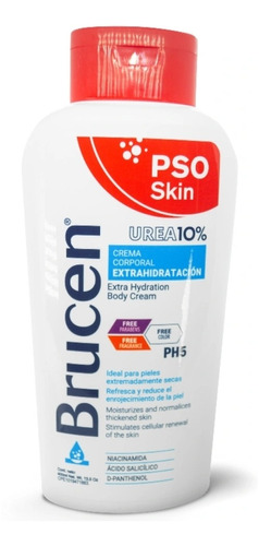 Brucen Urea 10% Crema Corporal Hidratante 400ml Ph5 