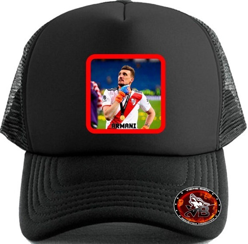 Gorra Armani River Plate 2022 Trucker (gorrasvienebien)