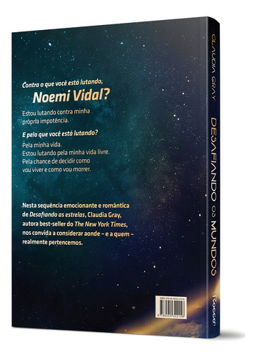 Desafiando os mundos, de Gray, Claudia. Constelação (2), vol. 2. Editorial Editora Rocco Ltda, capa mole em português, 2022
