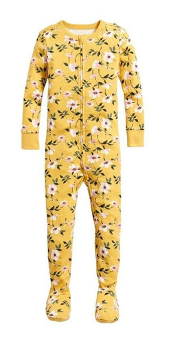 Pijama Toddler Girl Old Navy Enterito Print Amarillo