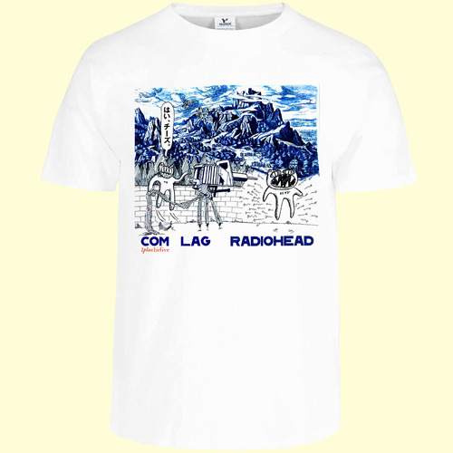 Playera Radiohead Com Lag (2plus2isfive) Ep Cover