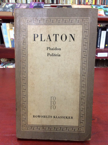 Fedón Y Política Por Platón En Alemán