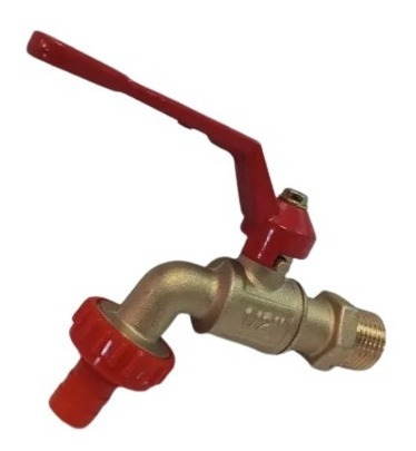 Llave Chorro De Palanca Cuerpo Bronce 1/2