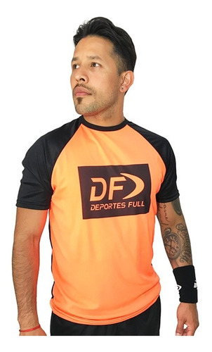 Imagen 2 de 3 de Remera Manga Ranglan Deportiva Padel Tenis Deportes Full