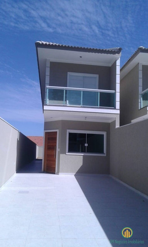 Imagem 5 de 15 de Casa 3 Suítes, Ótima Fase De Acabamento, Grande Quintal, Entrada Lateral - W1715