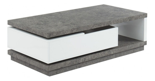 Imagen 6 de 10 de Mesa De Centro Lacada Marmolizado Ref Flavian