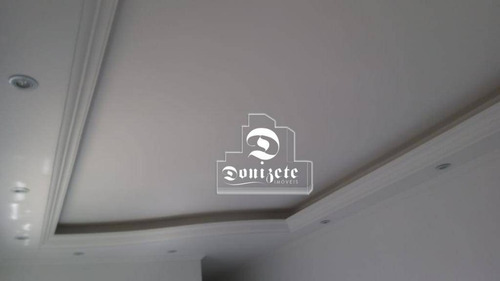 Apartamento À Venda, 90 M² Por R$ 450.000,00 - Vila Curuçá - Santo André/sp - Ap15617