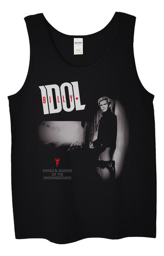 Polera Musculosa Billy Idol Kings And Queen Rock Abominatron