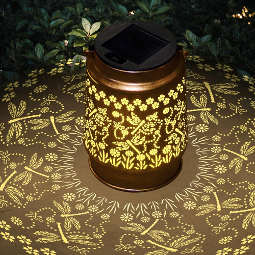 Linterna Solar Libélula, Luz Solar Para Jardín, Regalos De L