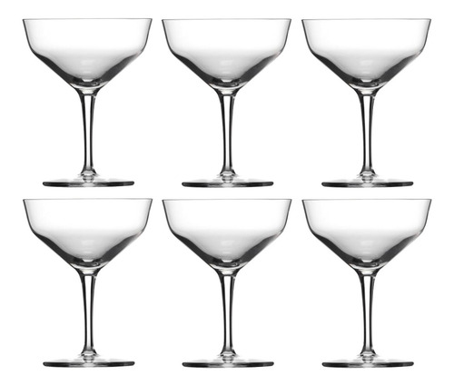Imagem 2 de 8 de Taça Dry Martini Cristal Tritan Drink Bar 6un 226ml Schott