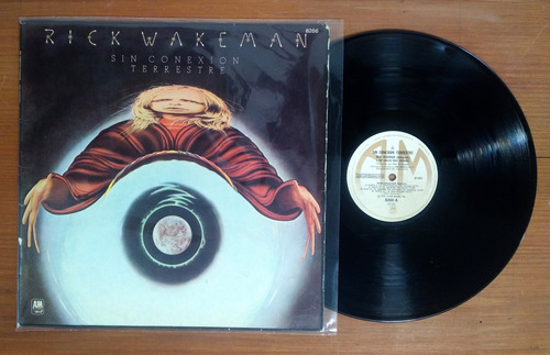 Rick Wakeman Sin Conexion Terrestre 1976 Disco Lp Vinilo