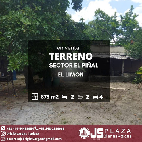 Imagen 1 de 10 de En Venta Terreno Amplio Oportunidad De Inversion El Limon 04144435954