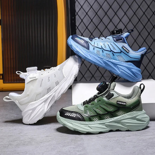 Zapatillas Deportivas Transpirables Para Niños, Zapatos Casu