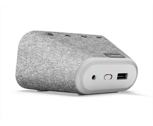 Imagen 2 de 3 de Altavoz inteligente Lenovo Smart Clock Essential con asistente virtual Google Assistant, pantalla integrada de 4" gris 100V/240V